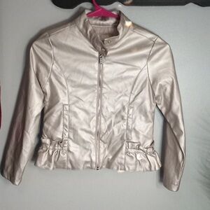 Bukids Authentic Gold Ruffled Jacket Sz7-8